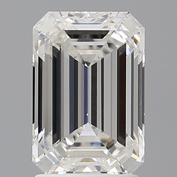2.59 Carat Emerald Shaped, Ideal Cut, F Color, VS1 Clarity, IGI Certified Lab Grown Diamond