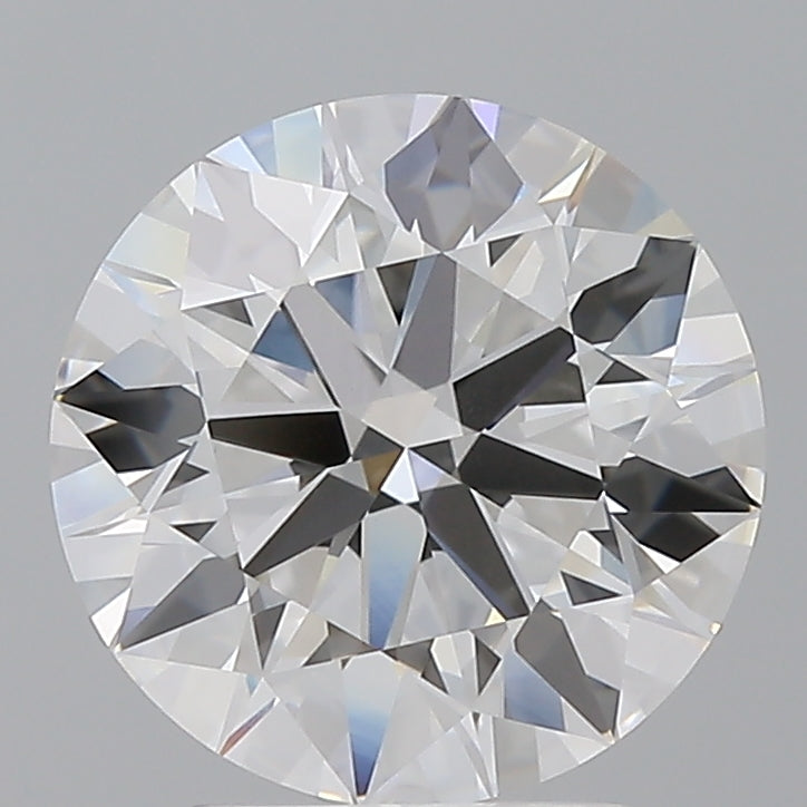 3.51 Carat Round Shaped, Excellent Cut, E Color, VVS2 Clarity, IGI Certified Lab Grown Diamond