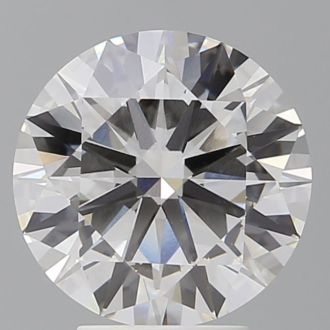 4.01 Carat Round Shaped, Ideal Cut, E Color, VVS2 Clarity, IGI Certified Lab Grown Diamond