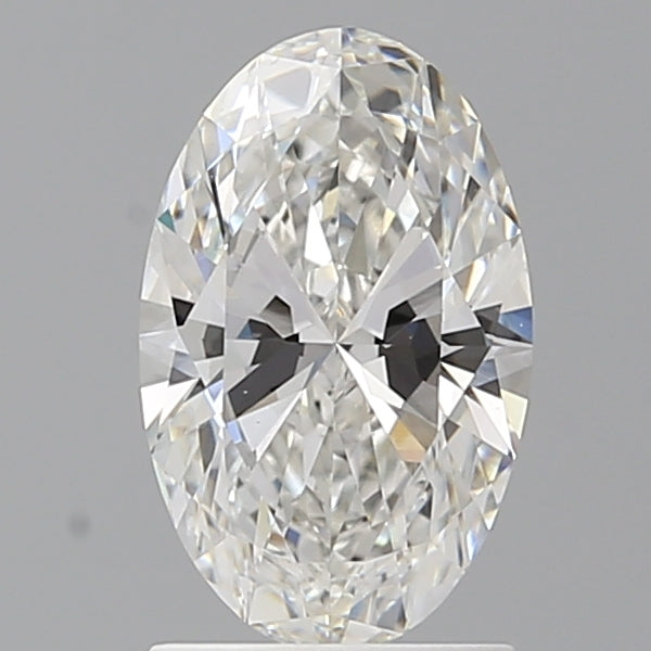 1.56 Carat Oval Shaped, Ideal Cut, F Color, VVS2 Clarity, IGI Certified Lab Grown Diamond