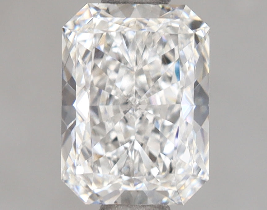 1.12 Carat Radiant Shaped, Excellent Cut, E Color, VS1 Clarity, IGI Certified Lab Grown Diamond