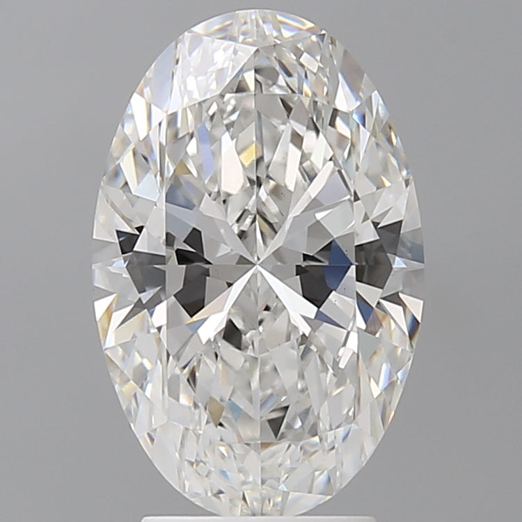 3.56 Carat Oval Shaped, Ideal Cut, E Color, VS1 Clarity, IGI Certified Lab Grown Diamond