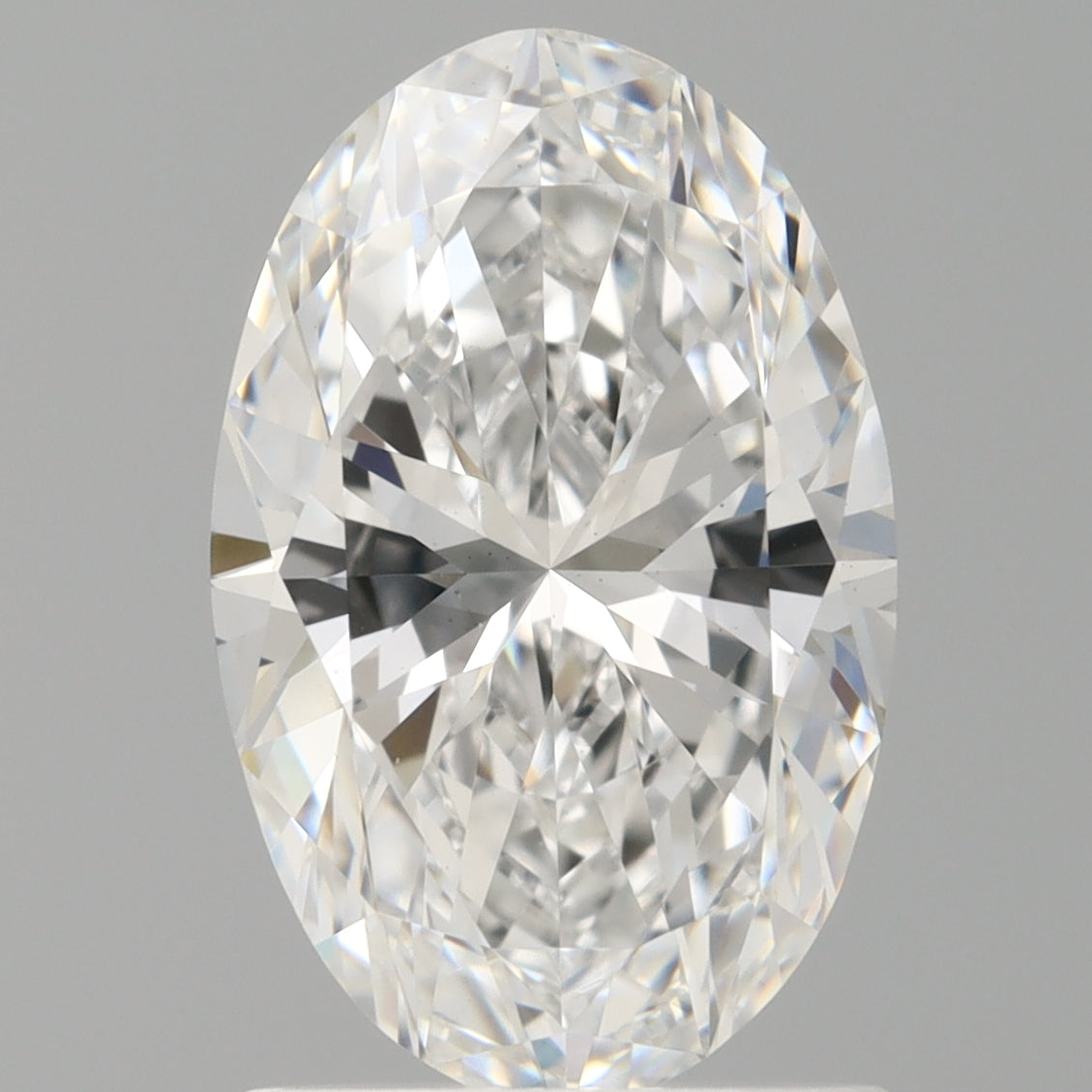 1.58 Carat Oval Shaped, Ideal Cut, D Color, VS1 Clarity, IGI Certified Lab Grown Diamond