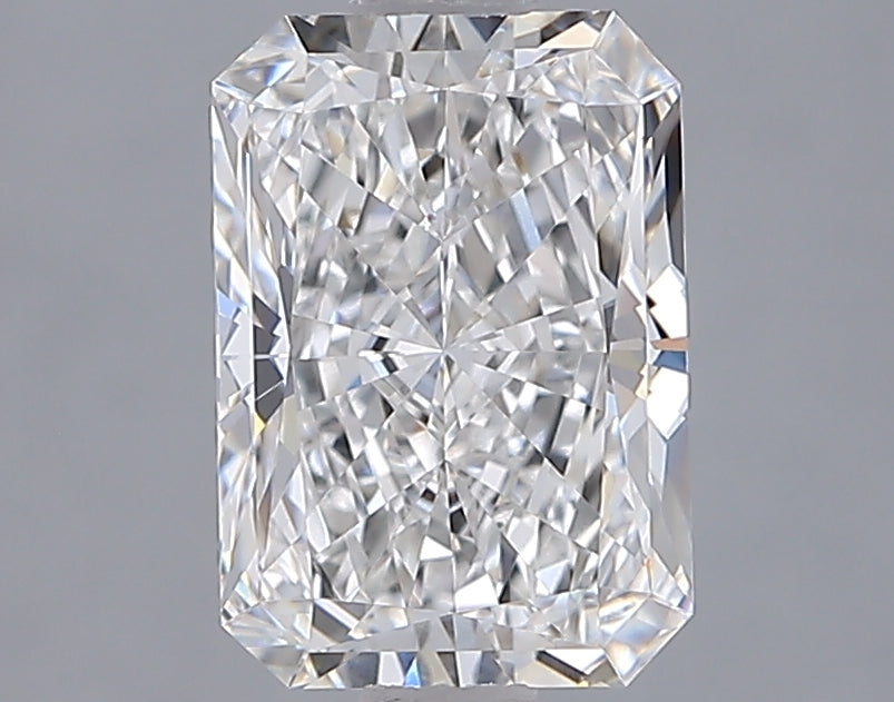 1.89 Carat Radiant Shaped, Ideal Cut, E Color, VVS2 Clarity, IGI Certified Lab Grown Diamond