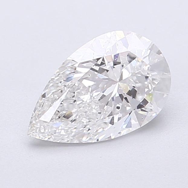 1.03 Carat Pear Shaped, Very Good Cut, D Color, SI1 Clarity, IGI Certified Lab Grown Diamond