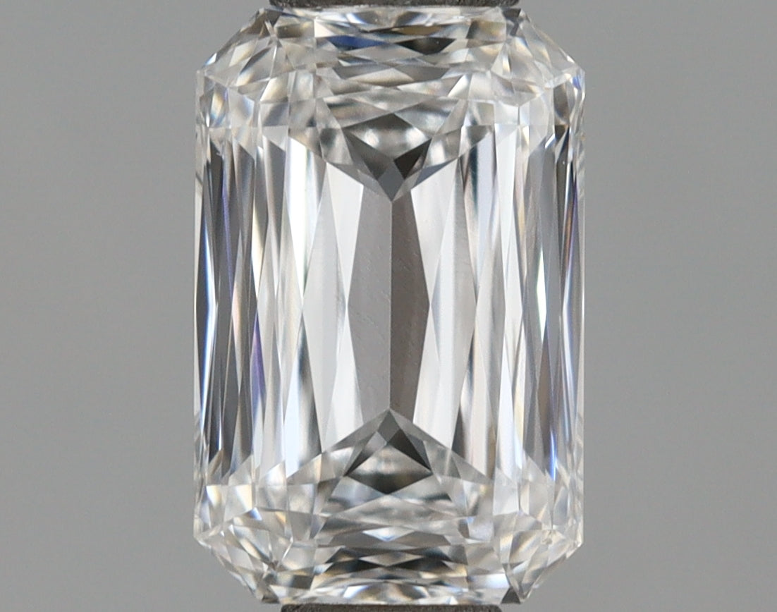 1.11 Carat Radiant Shaped, Excellent Cut, E Color, VVS2 Clarity, IGI Certified Lab Grown Diamond