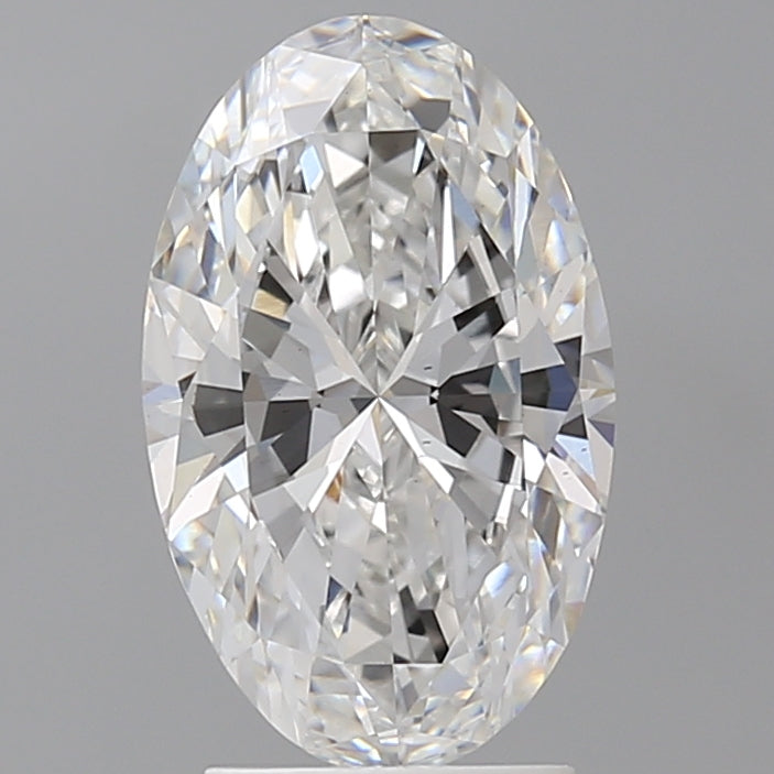 2.59 Carat Oval Shaped, Ideal Cut, E Color, VS2 Clarity, IGI Certified Lab Grown Diamond