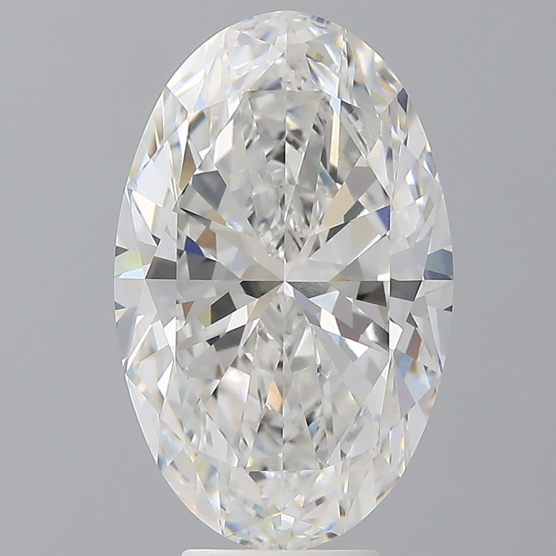 6.60 Carat Oval Shaped, Ideal Cut, E Color, VVS2 Clarity, IGI Certified Lab Grown Diamond