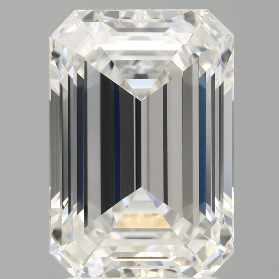3.09 Carat Emerald Shaped, Ideal Cut, E Color, VVS2 Clarity, IGI Certified Lab Grown Diamond