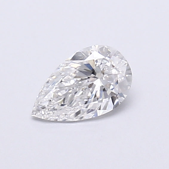 0.32 Carat Pear Shaped, Very Good Cut, D Color, VS1 Clarity, IGI Certified Lab Grown Diamond