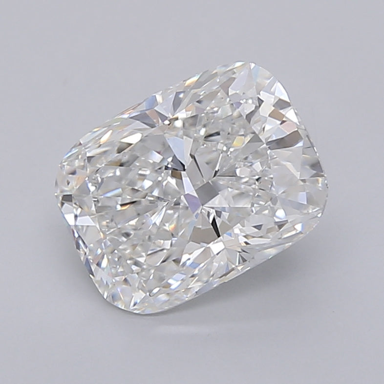 2.52 Carat Cushion Shaped, Ideal Cut, E Color, VS1 Clarity, IGI Certified Lab Grown Diamond