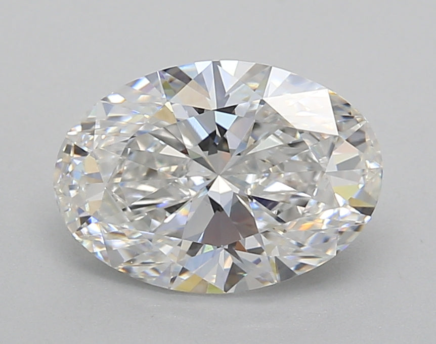 2.01 Carat Oval Shaped, Excellent Cut, E Color, VVS2 Clarity, IGI Certified Lab Grown Diamond