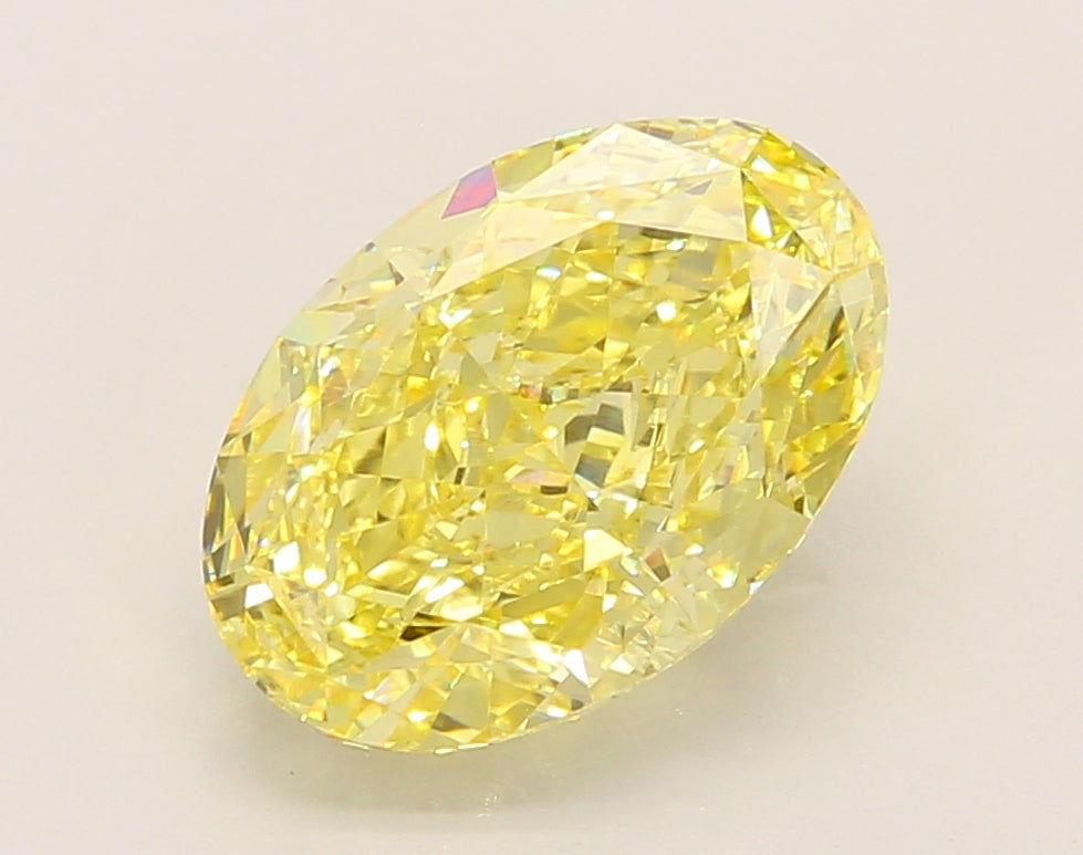 4.04 Carat Oval Shaped, Very Good Cut, VVS2 Clarity, IGI Certified Lab Grown Diamond