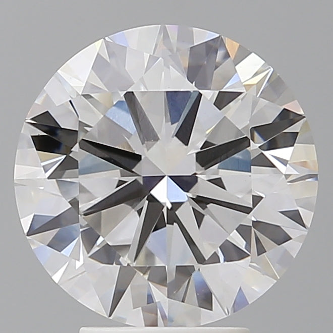 4.51 Carat Round Shaped, Excellent Cut, F Color, VVS2 Clarity, IGI Certified Lab Grown Diamond