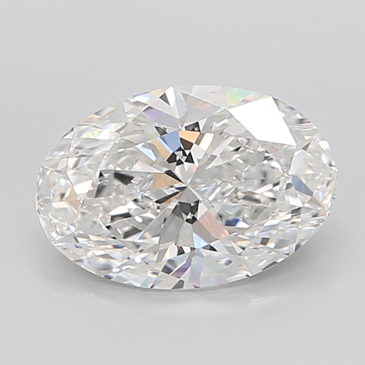 5.02 Carat Oval Shaped, Excellent Cut, E Color, VVS2 Clarity, IGI Certified Lab Grown Diamond