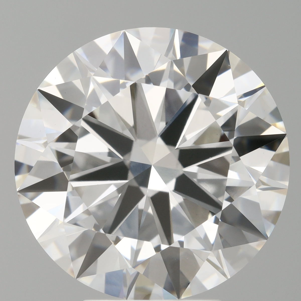 6.02 Carat Round Shaped, Ideal Cut, E Color, VVS2 Clarity, IGI Certified Lab Grown Diamond