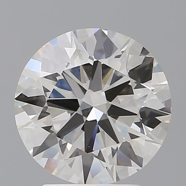 3.05 Carat Round Shaped, Ideal Cut, G Color, VVS2 Clarity, IGI Certified Lab Grown Diamond