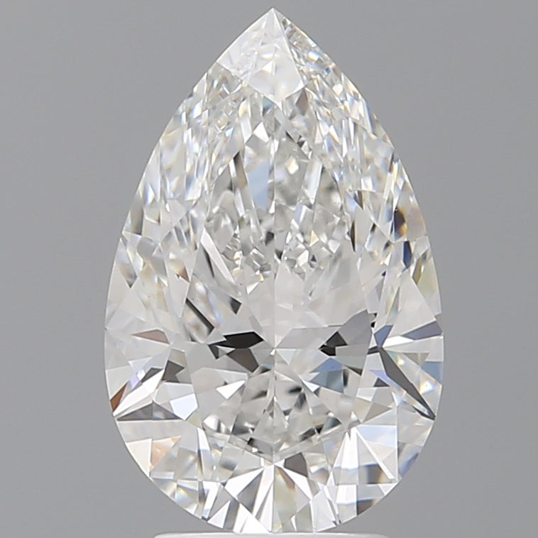 3.50 Carat Pear Shaped, Ideal Cut, E Color, VS1 Clarity, IGI Certified Lab Grown Diamond