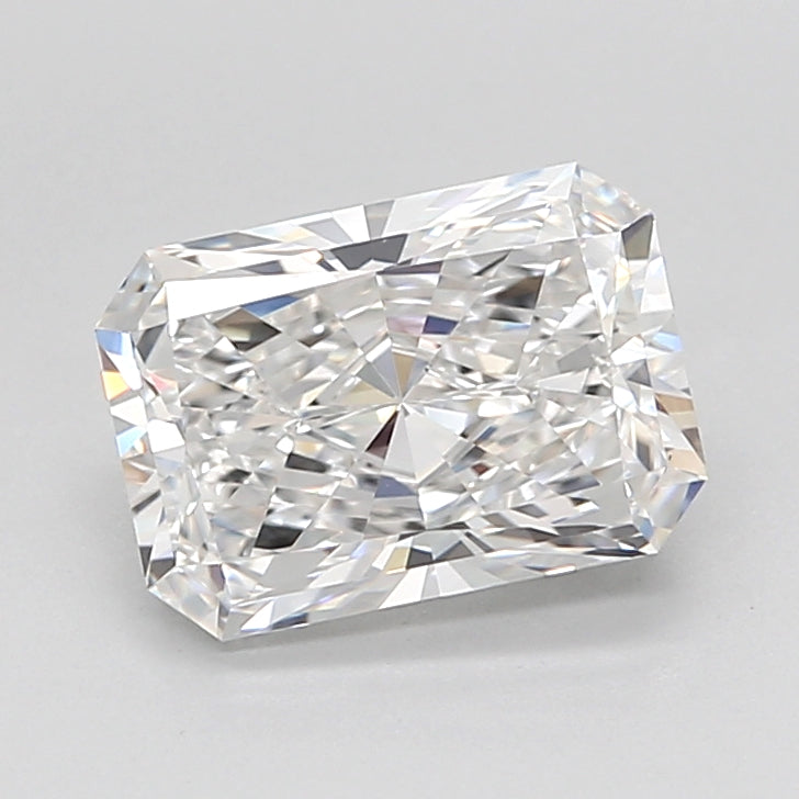 2.04 Carat Radiant Shaped, Ideal Cut, E Color, VS1 Clarity, IGI Certified Lab Grown Diamond
