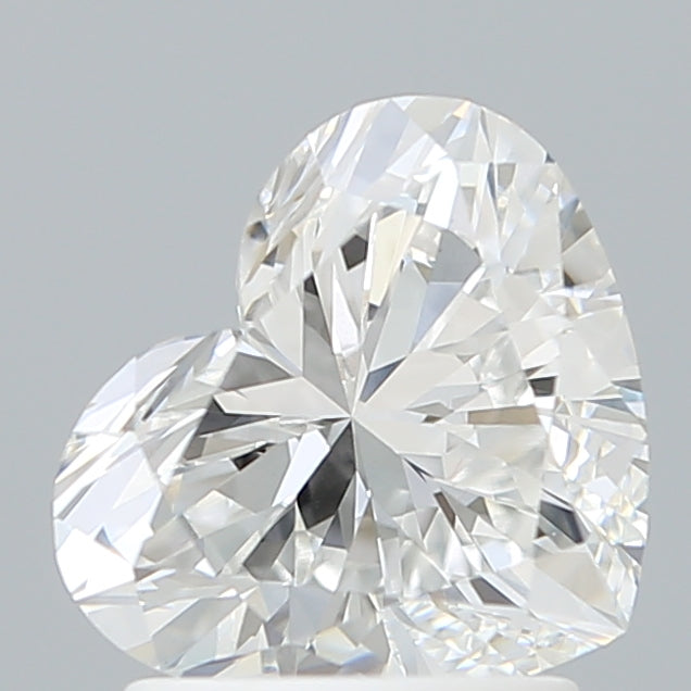 1.70 Carat Heart Shaped, Excellent Cut, E Color, VVS2 Clarity, IGI Certified Lab Grown Diamond