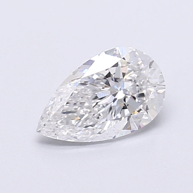 0.90 Carat Pear Shaped, Very Good Cut, E Color, VS2 Clarity, IGI Certified Lab Grown Diamond