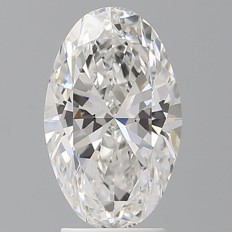 3.07 Carat Oval Shaped, Ideal Cut, F Color, VS1 Clarity, IGI Certified Lab Grown Diamond
