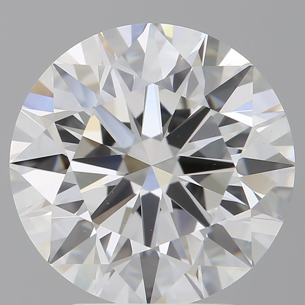 4.02 Carat Round Shaped, Ideal Cut, E Color, VVS2 Clarity, IGI Certified Lab Grown Diamond
