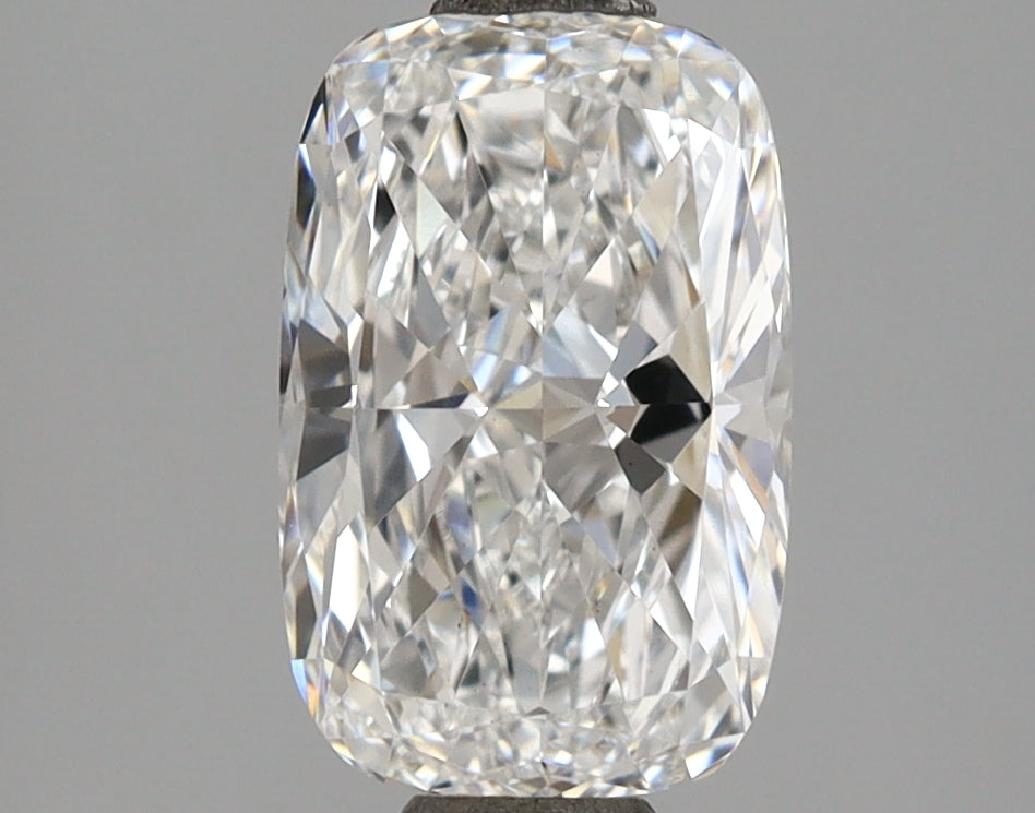 1.55 Carat Cushion Shaped, Very Good Cut, D Color, VS1 Clarity, IGI Certified Lab Grown Diamond