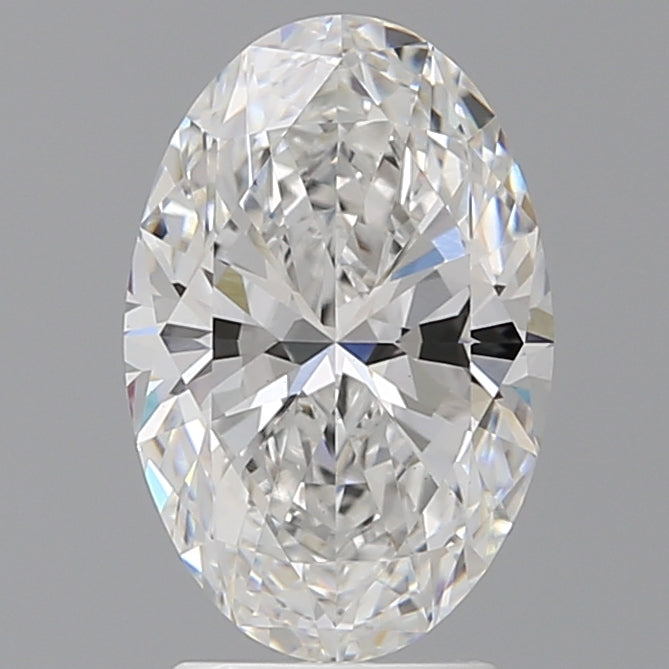 2.59 Carat Oval Shaped, Ideal Cut, E Color, VVS2 Clarity, IGI Certified Lab Grown Diamond