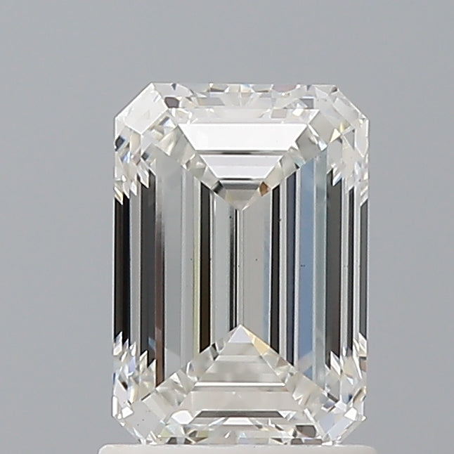 1.53 Carat Emerald Shaped, Ideal Cut, E Color, VS1 Clarity, IGI Certified Lab Grown Diamond