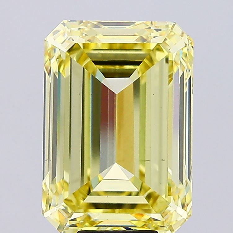 12.52 Carat Emerald Shaped, Excellent Cut, VS2 Clarity, IGI Certified Lab Grown Diamond