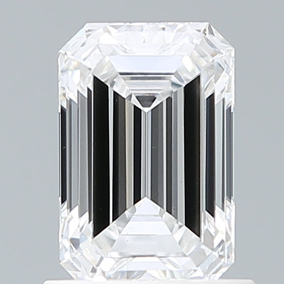 1.11 Carat Emerald Shaped, Ideal Cut, E Color, VS1 Clarity, IGI Certified Lab Grown Diamond