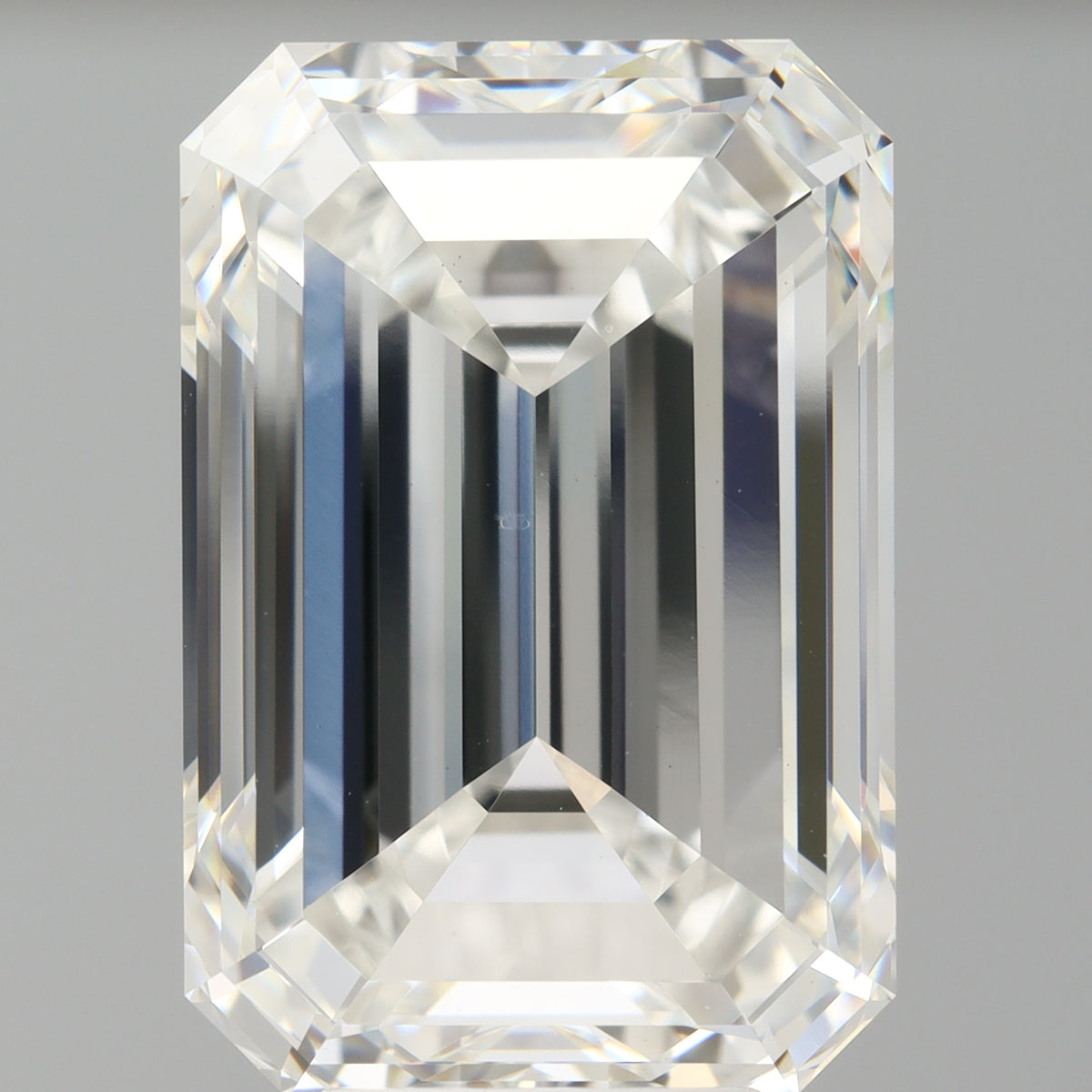 8.51 Carat Emerald Shaped, Ideal Cut, F Color, VVS2 Clarity, IGI Certified Lab Grown Diamond