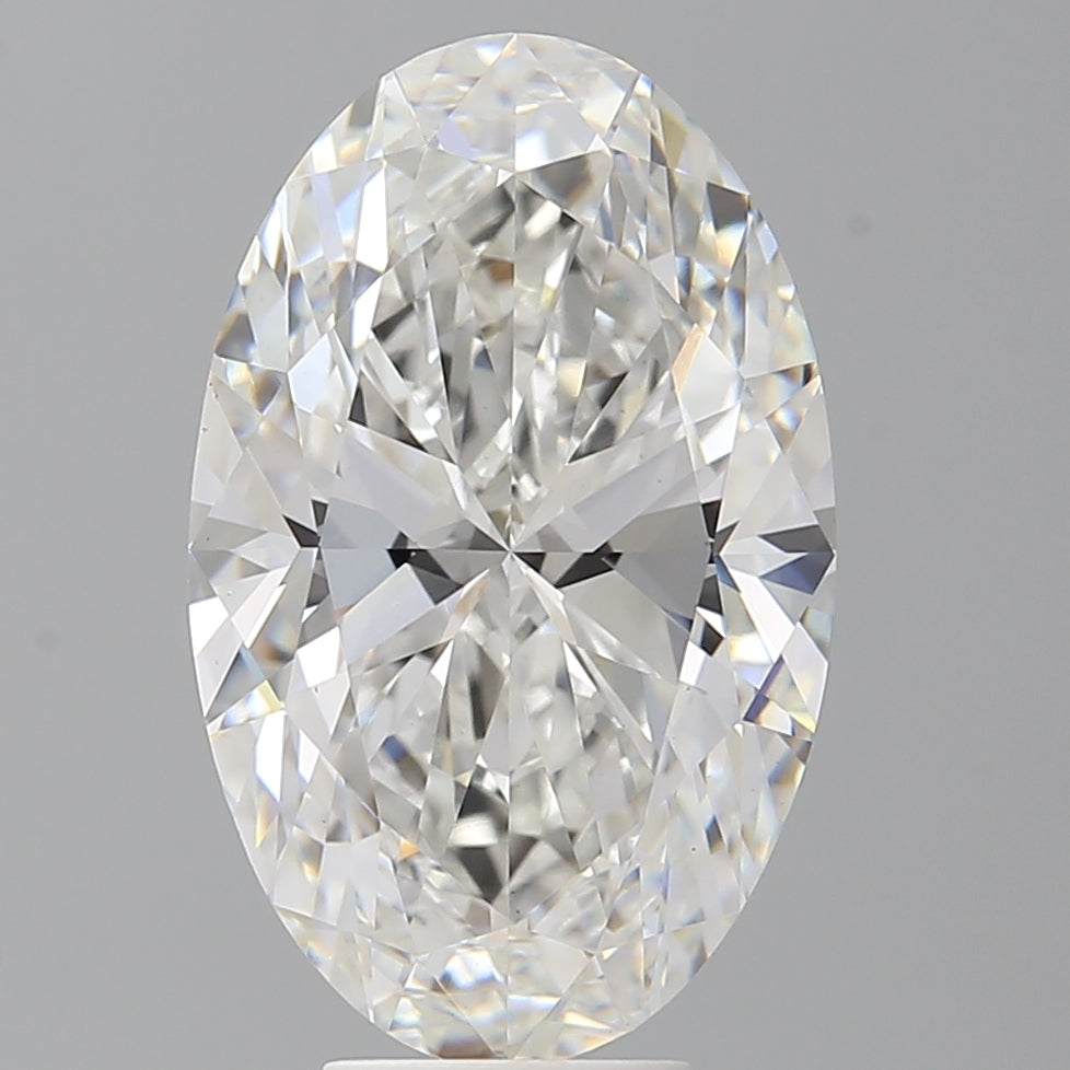 7.10 Carat Oval Shaped, Ideal Cut, E Color, VVS2 Clarity, IGI Certified Lab Grown Diamond