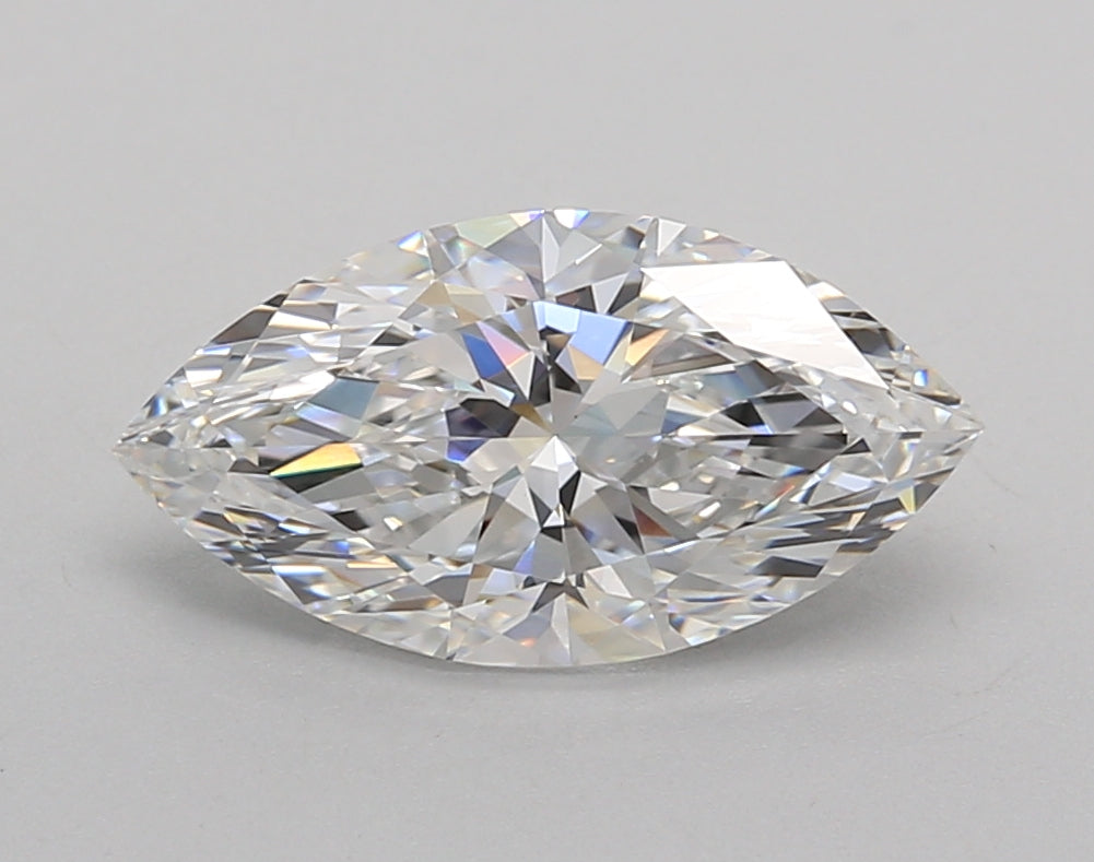 2.02 Carat Marquise Shaped, Excellent Cut, E Color, VVS2 Clarity, IGI Certified Lab Grown Diamond