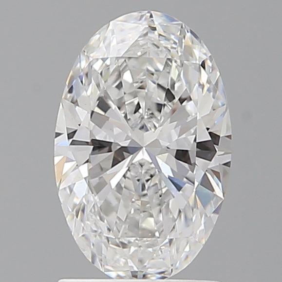 1.59 Carat Oval Shaped, Ideal Cut, D Color, VVS2 Clarity, IGI Certified Lab Grown Diamond
