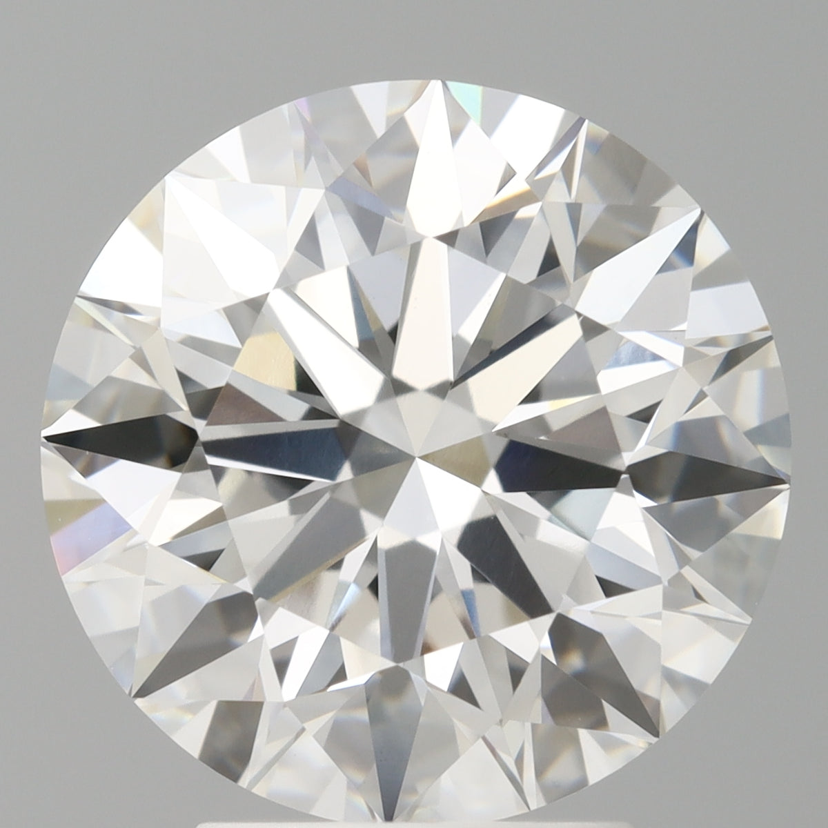 4.09 Carat Round Shaped, Ideal Cut, E Color, VVS2 Clarity, IGI Certified Lab Grown Diamond