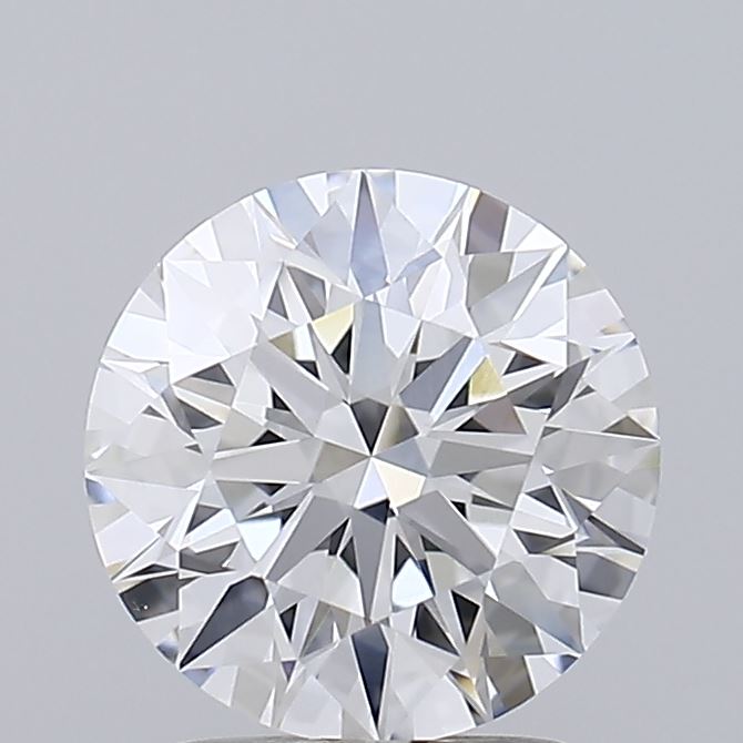 2.15 Carat Round Shaped, Ideal Cut, E Color, VVS2 Clarity, IGI Certified Lab Grown Diamond