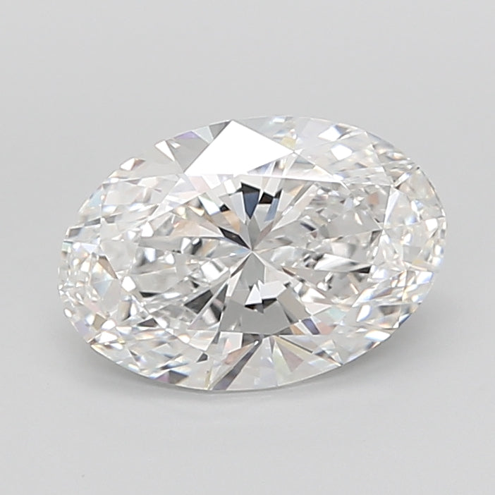 5.07 Carat Oval Shaped, Ideal Cut, E Color, VVS2 Clarity, IGI Certified Lab Grown Diamond