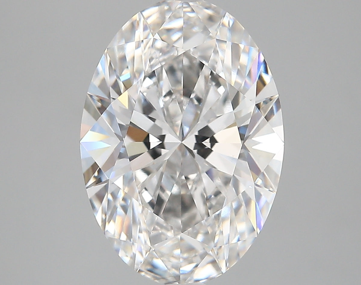 5.19 Carat Oval Shaped, Very Good Cut, E Color, VS1 Clarity, IGI Certified Lab Grown Diamond