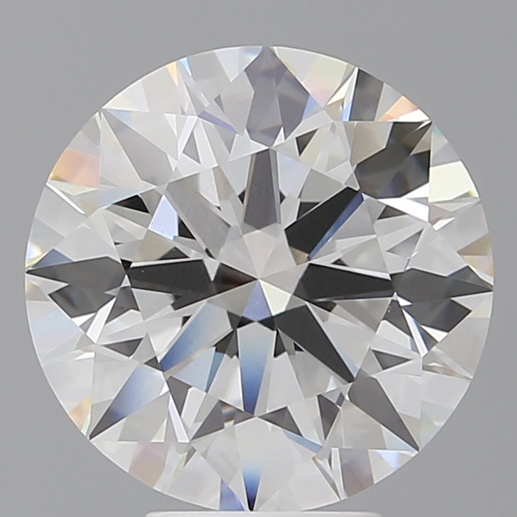 6.10 Carat Round Shaped, Ideal Cut, F Color, VVS2 Clarity, IGI Certified Lab Grown Diamond