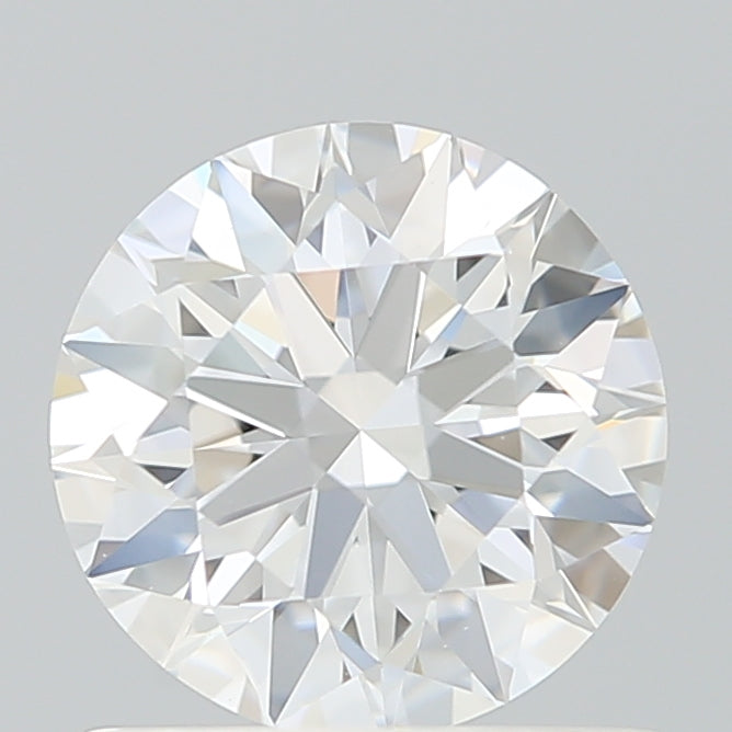 0.90 Carat Round Shaped, Ideal Cut, D Color, VVS2 Clarity, IGI Certified Lab Grown Diamond