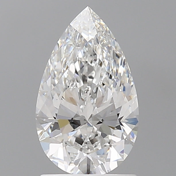 1.53 Carat Pear Shaped, Ideal Cut, E Color, VVS2 Clarity, IGI Certified Lab Grown Diamond