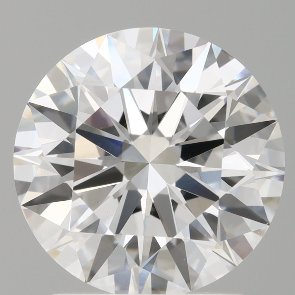 2.08 Carat Round Shaped, Ideal Cut, E Color, VVS2 Clarity, IGI Certified Lab Grown Diamond