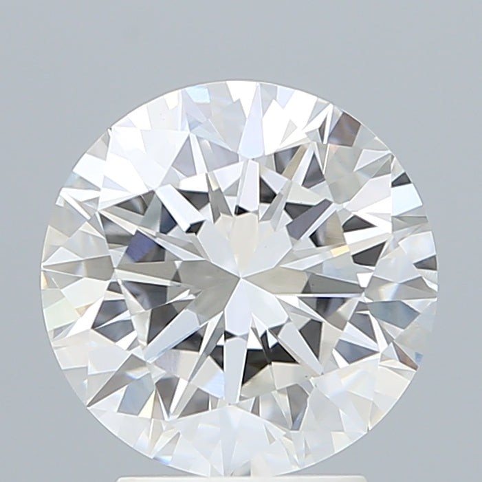 3.17 Carat Round Shaped, Excellent Cut, E Color, VVS2 Clarity, IGI Certified Lab Grown Diamond