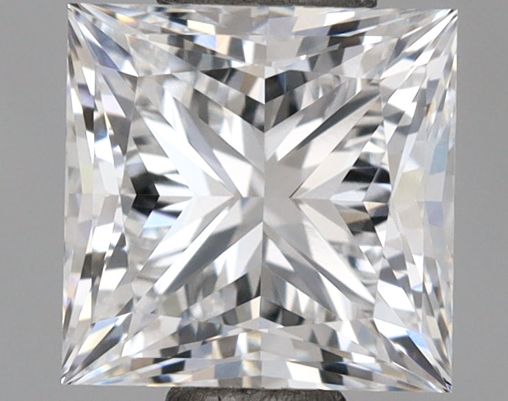 1.11 Carat Princess Shaped, Excellent Cut, D Color, VVS1 Clarity, IGI Certified Lab Grown Diamond