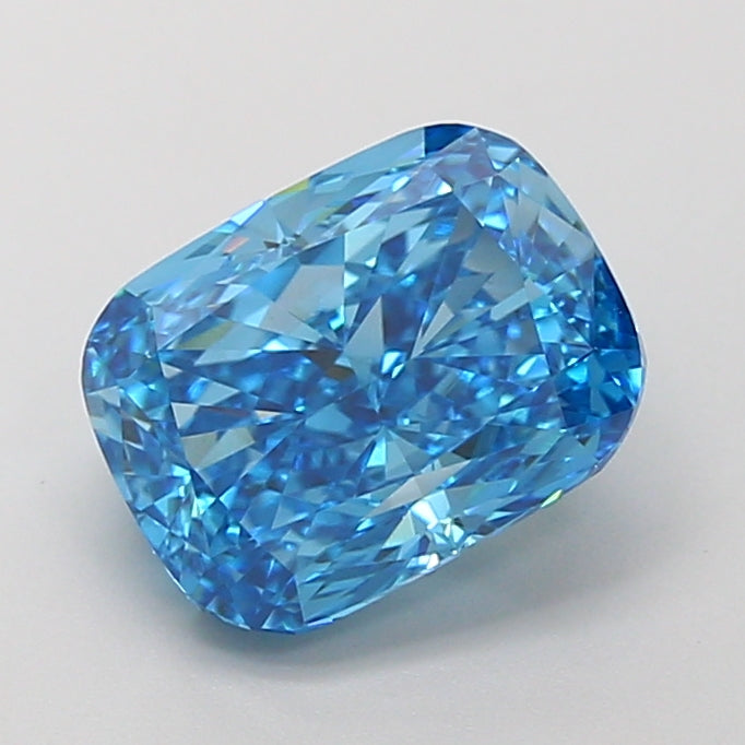 3.02 Carat Cushion Shaped, Very Good Cut, VS1 Clarity, IGI Certified Lab Grown Diamond