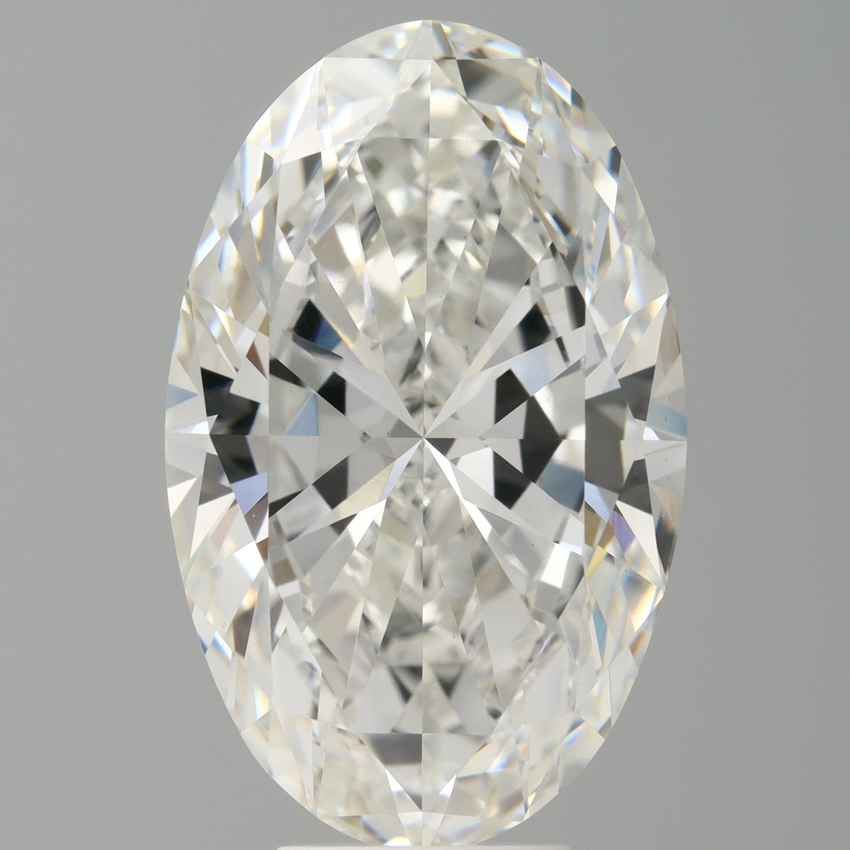 7.08 Carat Oval Shaped, Ideal Cut, F Color, VS1 Clarity, IGI Certified Lab Grown Diamond