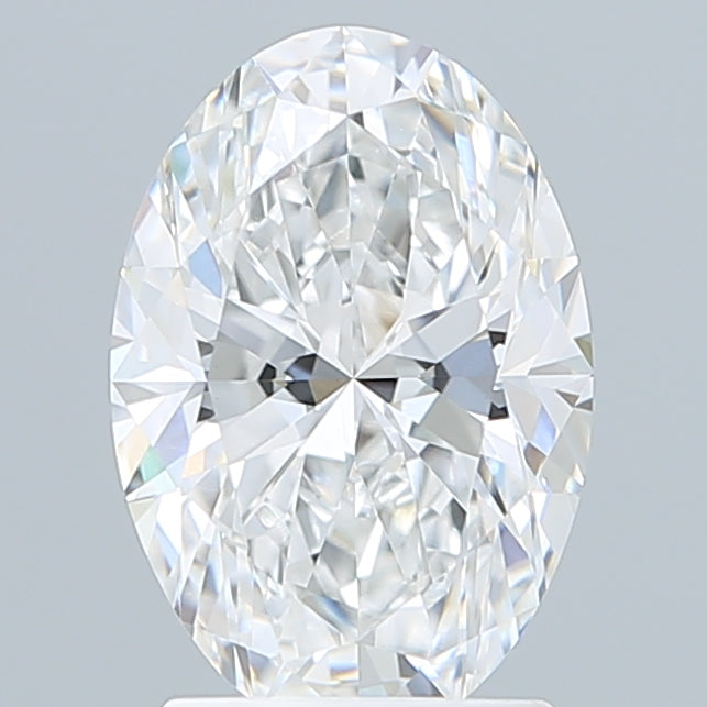 2.22 Carat Oval Shaped, Excellent Cut, D Color, VVS2 Clarity, IGI Certified Lab Grown Diamond
