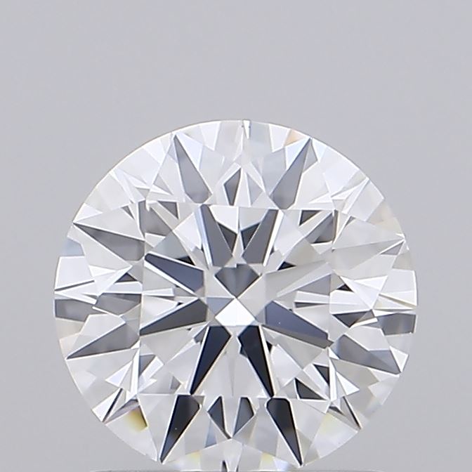 1.04 Carat Round Shaped, Ideal Cut, D Color, VVS2 Clarity, IGI Certified Lab Grown Diamond